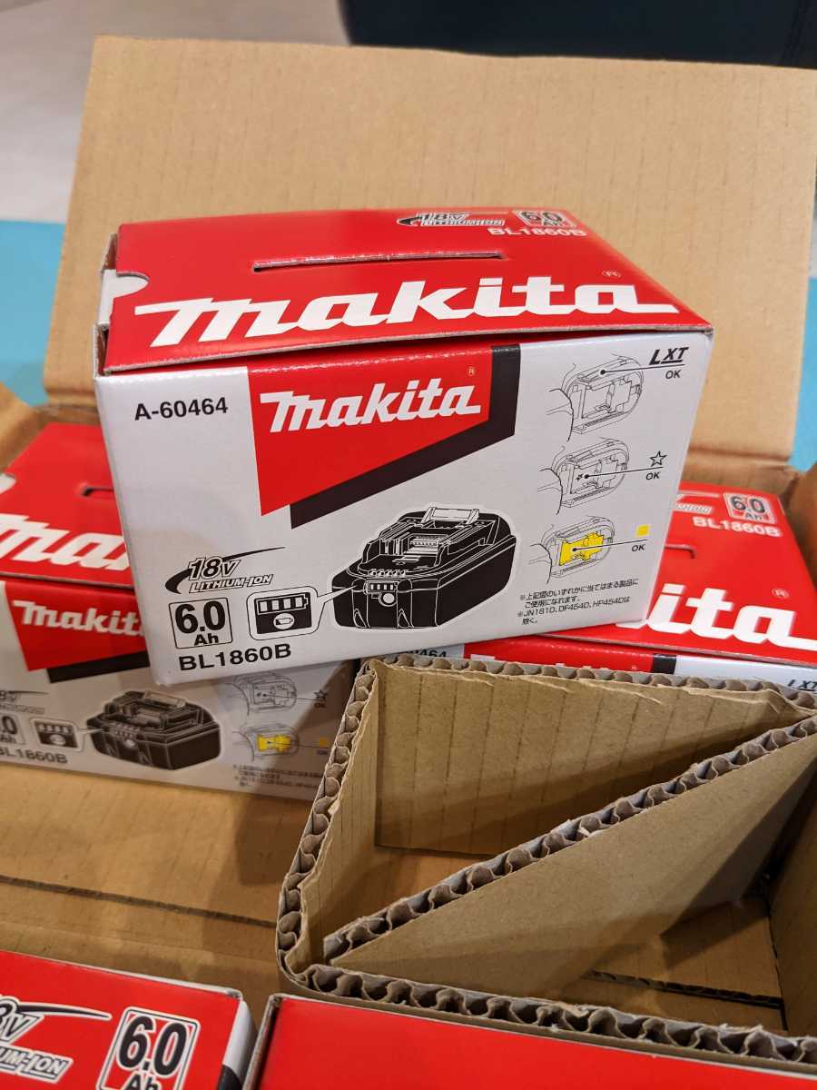 マキタ makita リチウムイオンバッテリー マキタ 6.0Ah 18V 5個セット