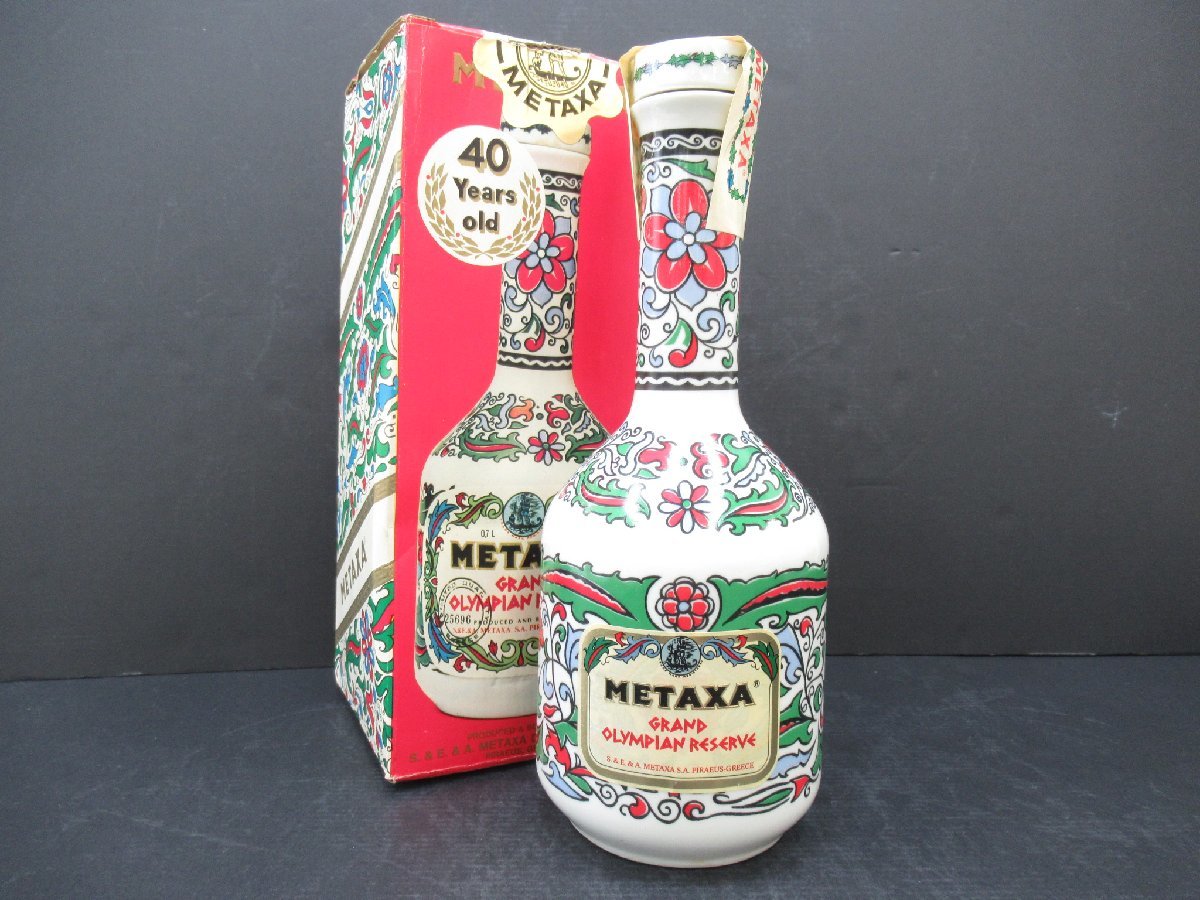 古酒 METAXA メタクサ GRAND OLYMPIAN RESERVE グランド オリンピア