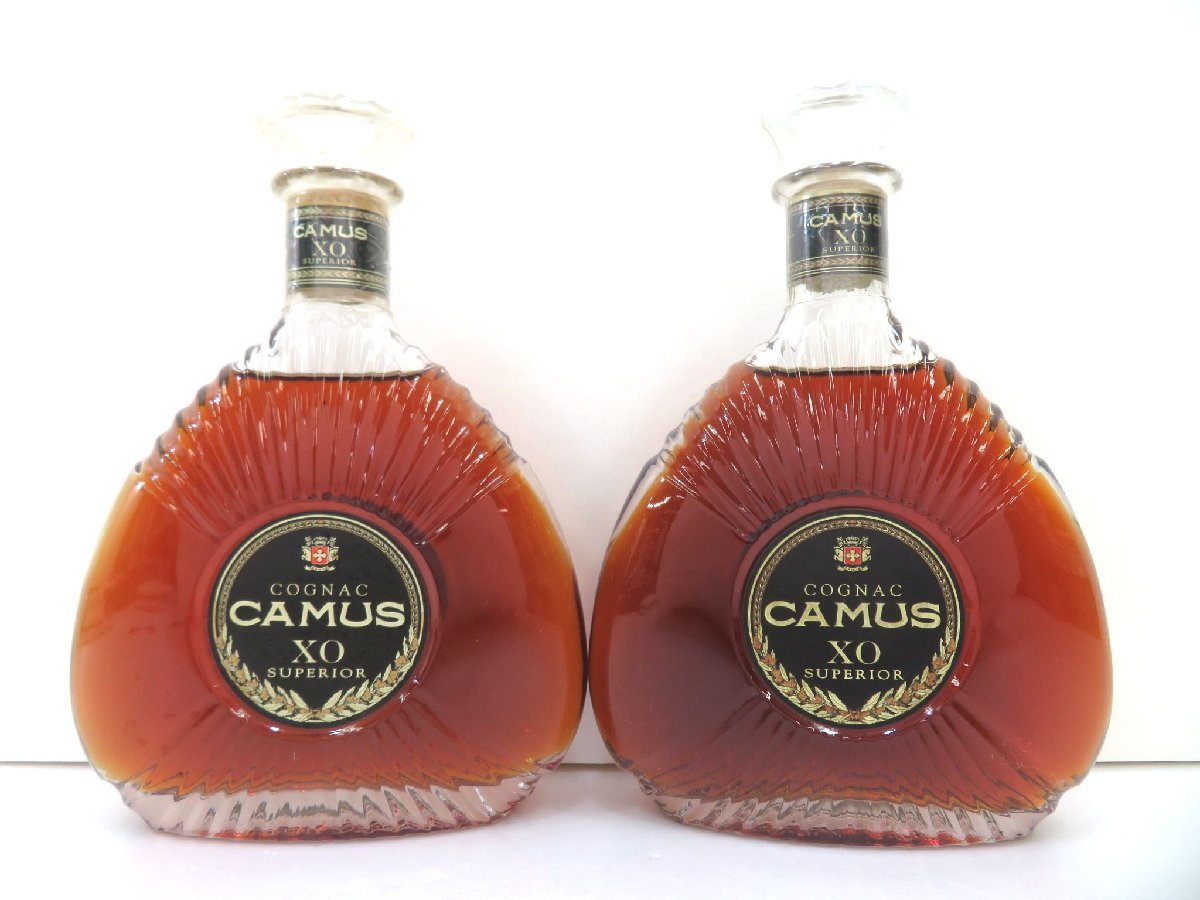 高評価低価 【古酒・未開栓】 CAMUS Cognac XO SUPERIOR 3本セット