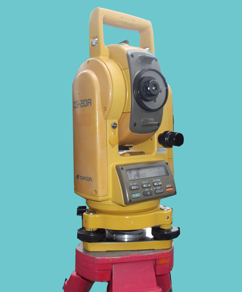 精度確認 TOPCON CS-20A トータルステーション ※軽量&簡単操作※ - 工具