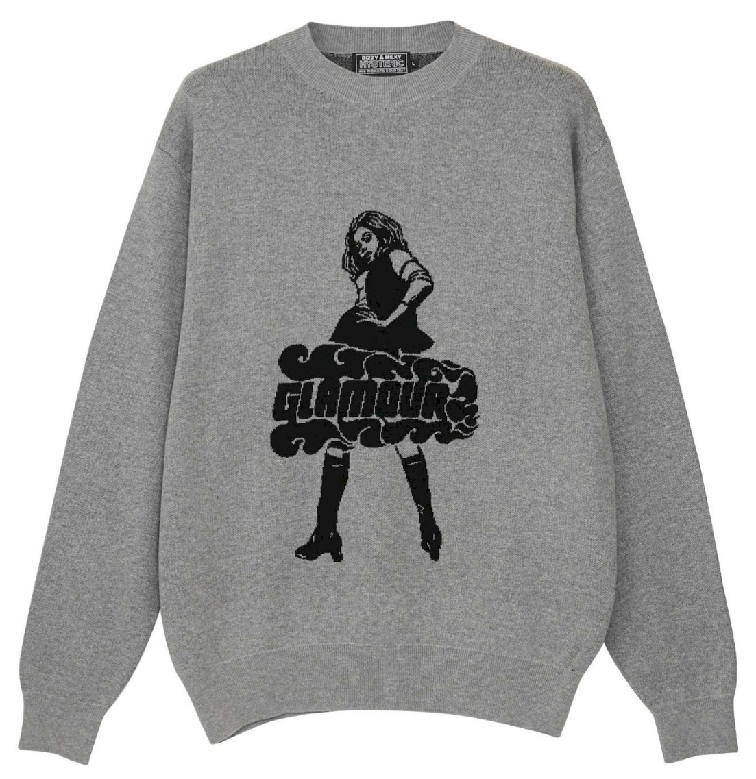  prompt decision complete sale goods new goods 22AW Hysteric Glamour VIXEN GIRL Vixen girl knitted sweater L size Yupack free shipping R-B02