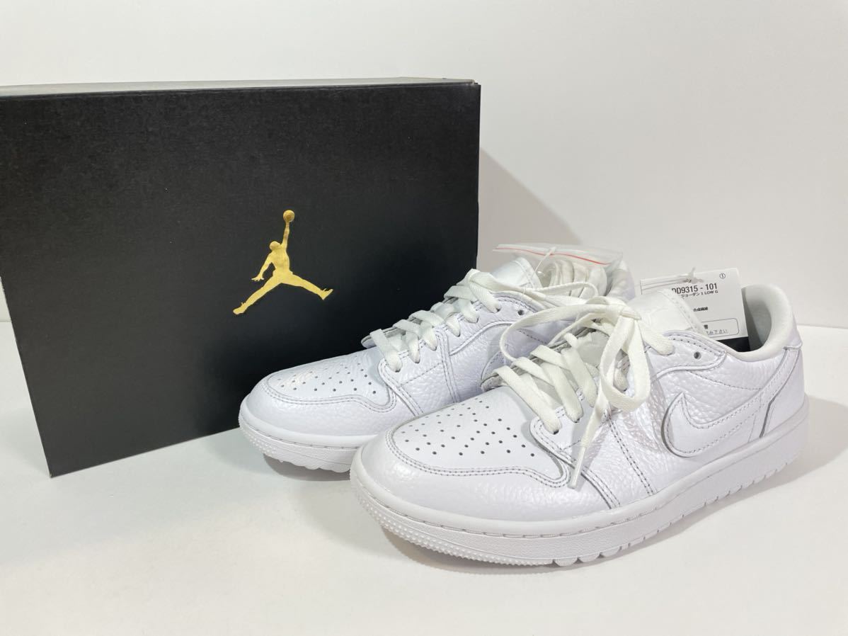 【送料無料】【新品】26㎝ NIKE AIR JORDAN 1 LOW GOLF TRIPLE WHITE ナイキ エアジョーダン 1 ロー ゴルフ トリプルホワイト