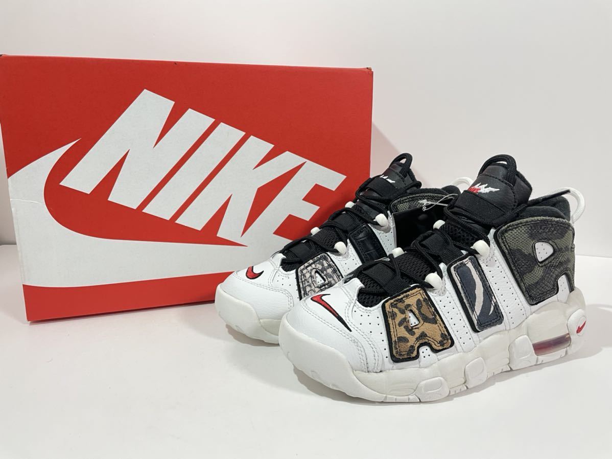 新品】24㎝ NIKE AIR MORE UPTEMPO '96 (GS)ANIMAL PRINT ナイキ エア