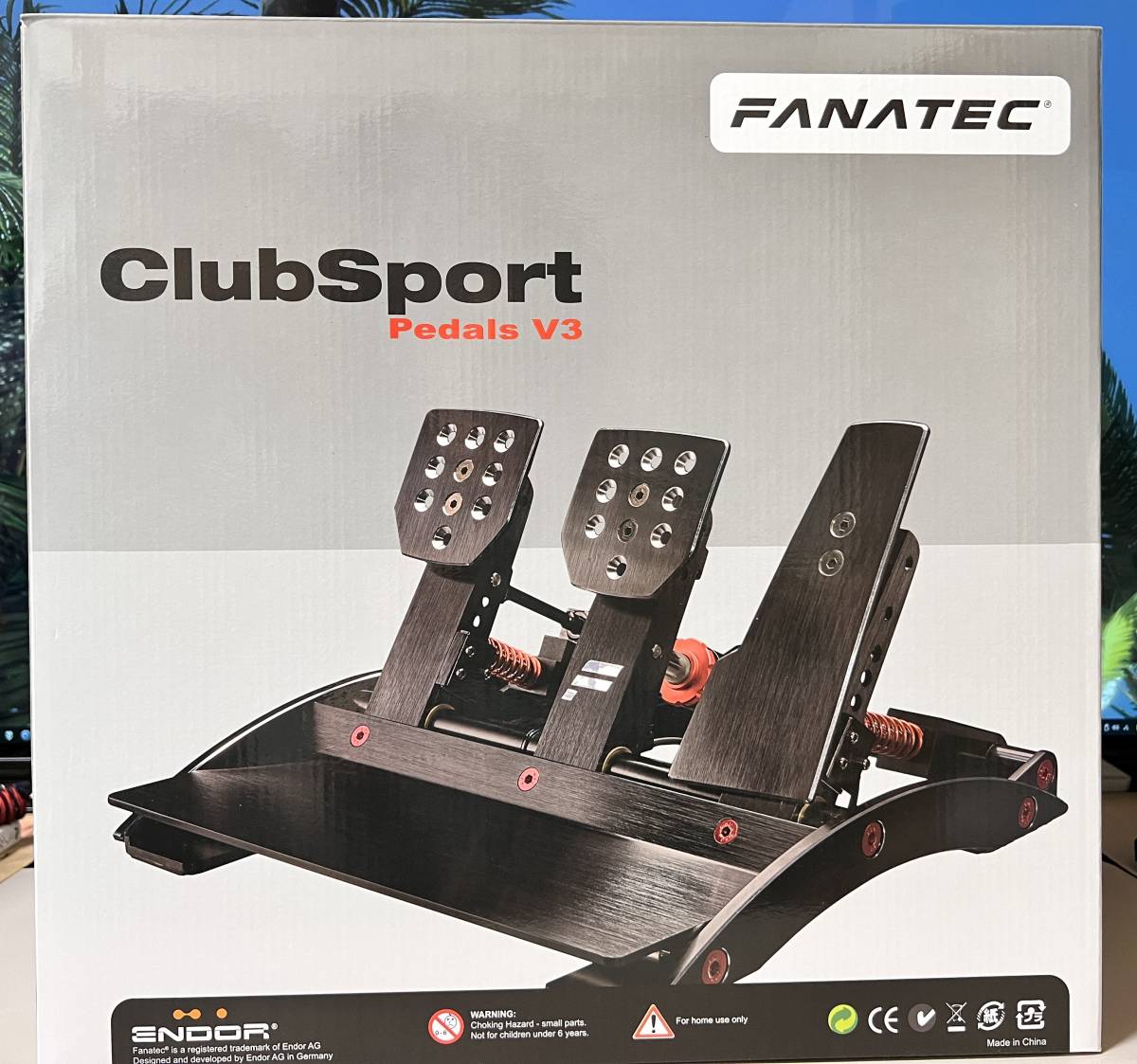 Fanatec ClubSport Pedals V3 フルオプション