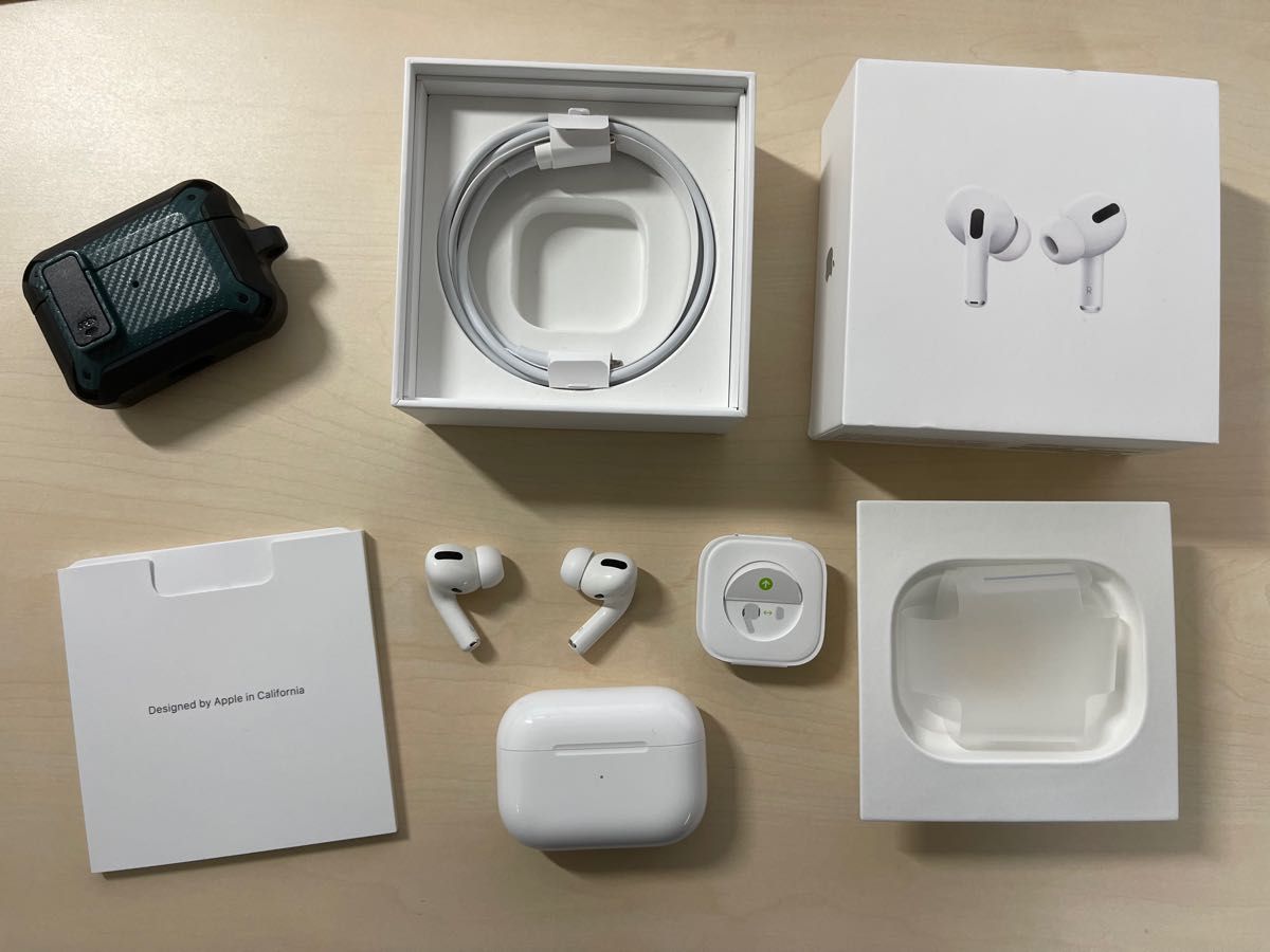 AirPods Pro MLWK3J/A 付属品・保護ケース付 オーディオ機器 イヤホン