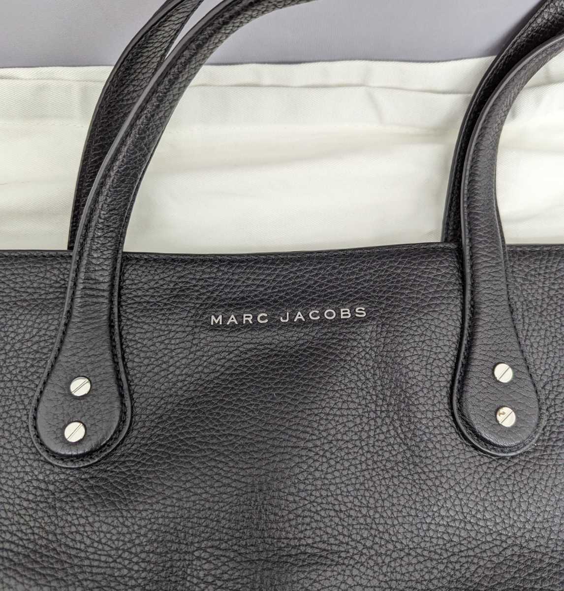 （１６） MARC JACOBS マークジェイコブス　２WAバッグ　M0011156　黒　トートバッグ　中古美品　_画像4