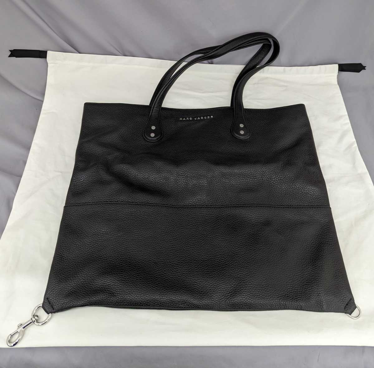 （１６） MARC JACOBS マークジェイコブス　２WAバッグ　M0011156　黒　トートバッグ　中古美品　_画像3