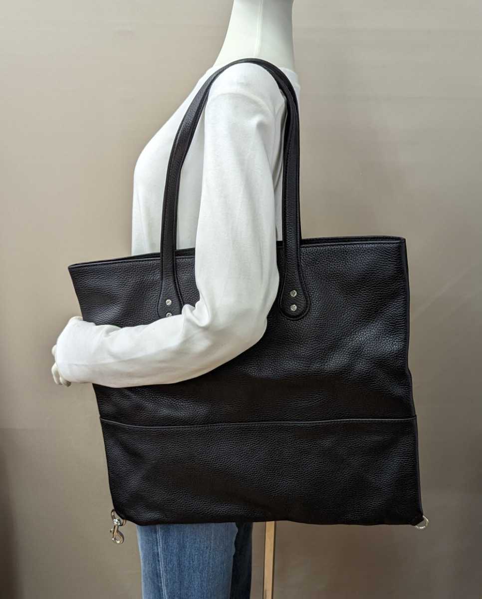 （１６） MARC JACOBS マークジェイコブス　２WAバッグ　M0011156　黒　トートバッグ　中古美品　_画像2