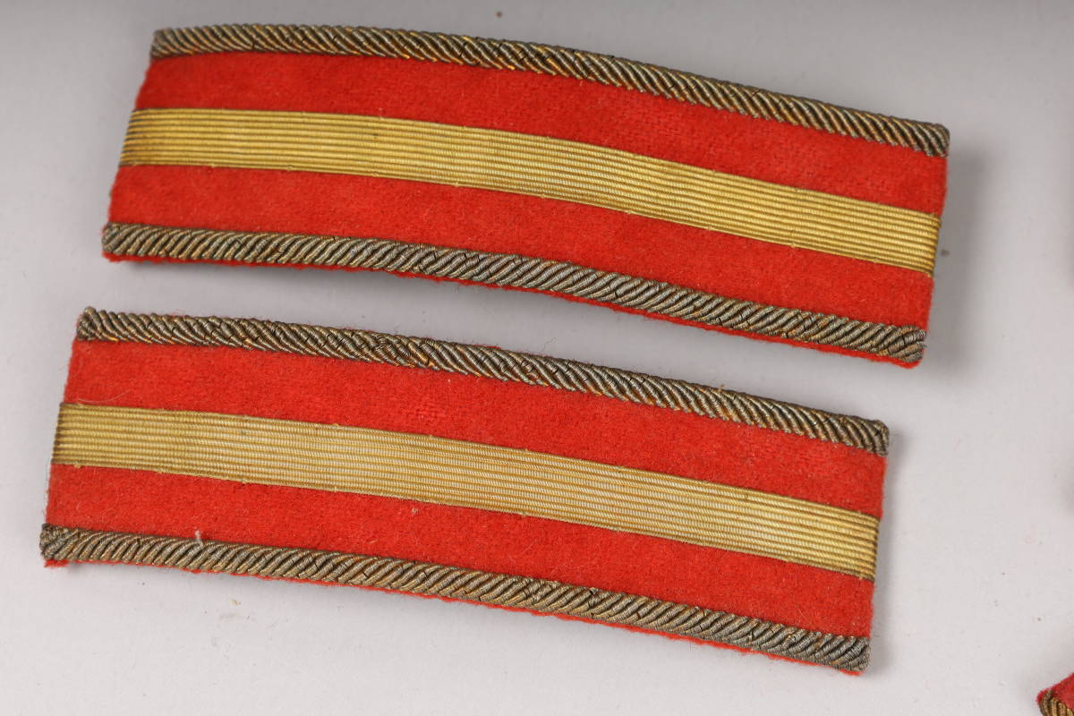 陸軍 准尉 肩章 襟章 旧日本軍 部隊章 階級章_画像2