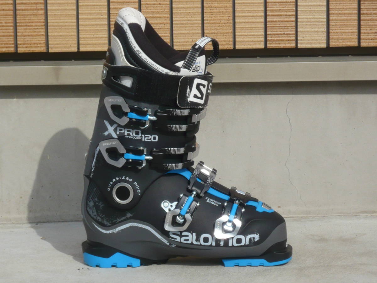 3★★★★即決!SALOMON/サロモン スキーブーツ X-PRO120 黒/青 26.0cm/26.5cm 306mm 3★★★★即決!SALOMON/サロモン スキーブーツ X-PRO120 黒/青 26.0cm/26.5cm 306mm