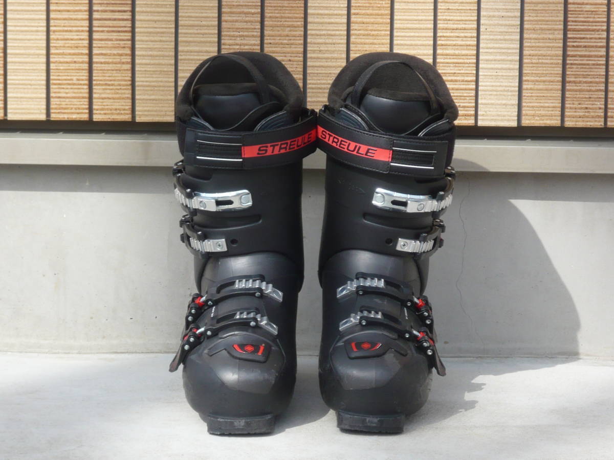1**** быстрое решение!STREULE/shu Toro ire лыжи ботинки чёрный / красный 29.0cm/29.5cm 337mm