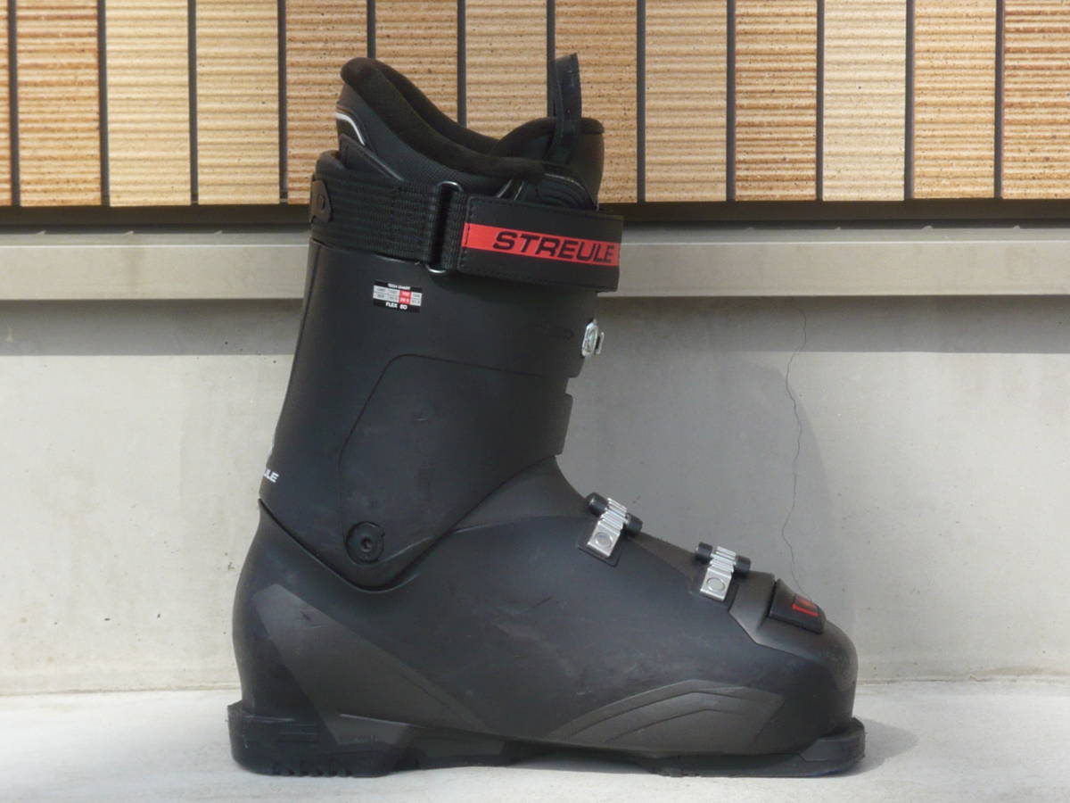 1**** быстрое решение!STREULE/shu Toro ire лыжи ботинки чёрный / красный 29.0cm/29.5cm 337mm