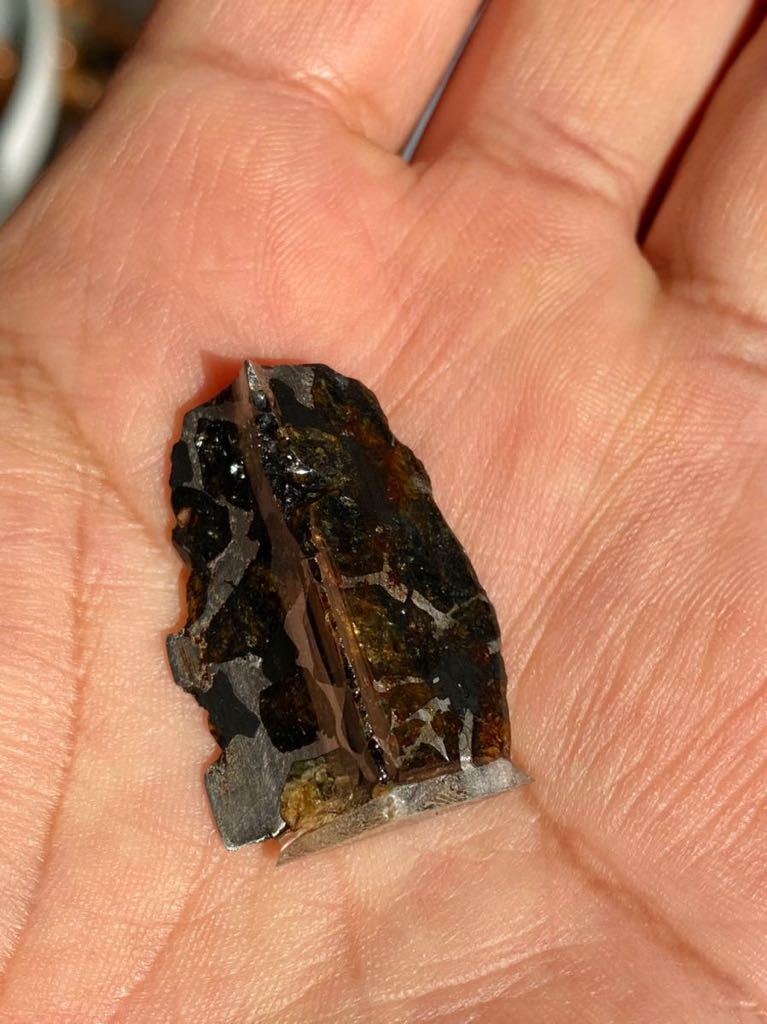 本物隕石 超希少カラーセイムチャン隕石meteorite 28.4g最後の1個