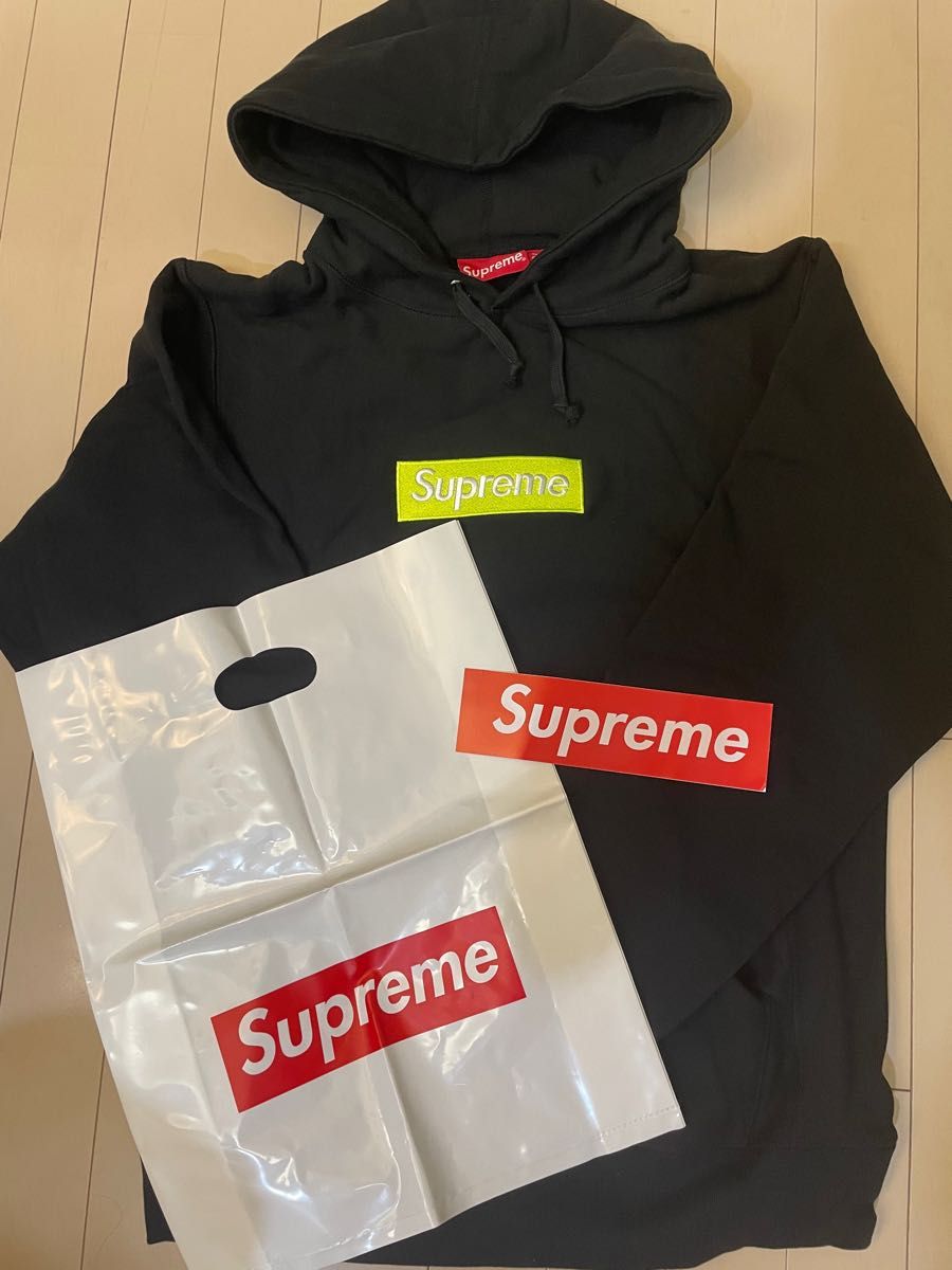 supreme パーカー box logo-