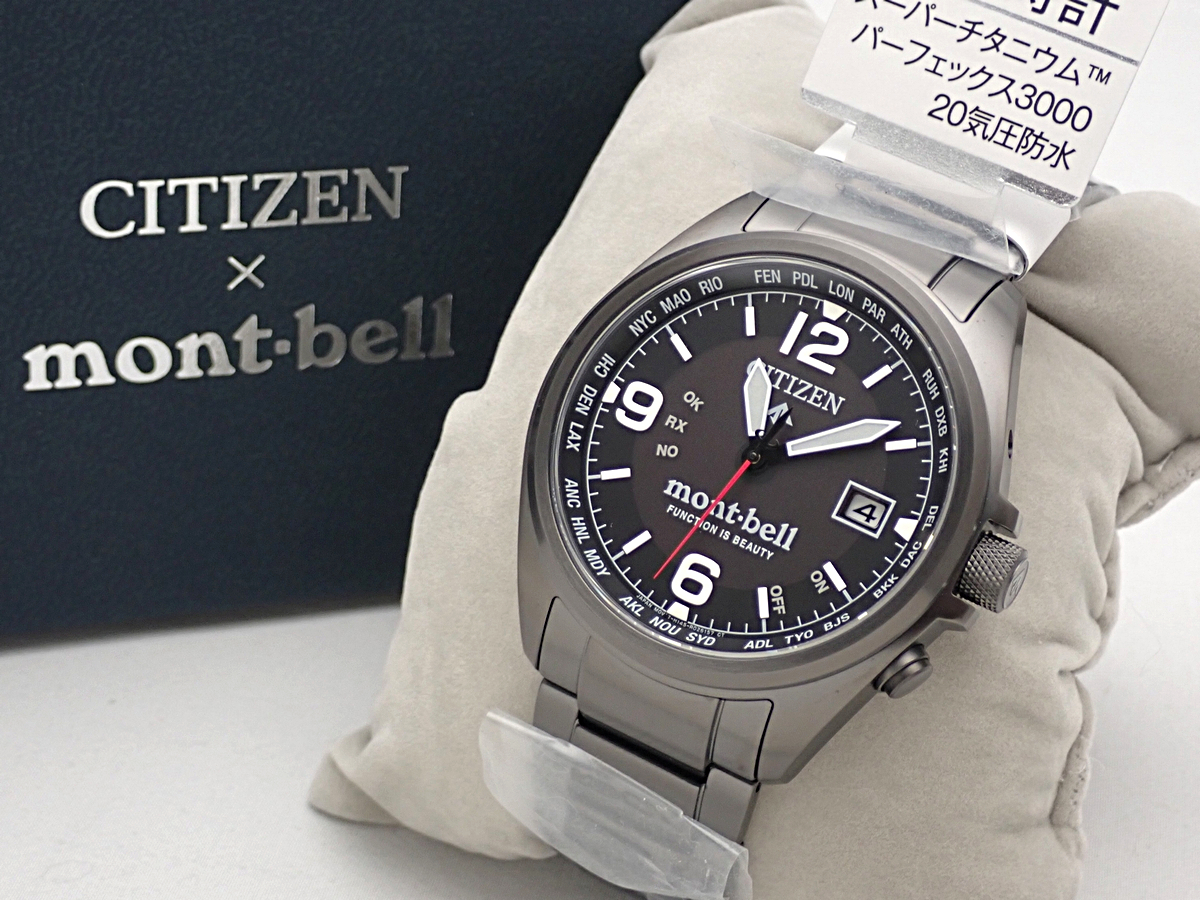 世界の CB0177 新品 シチズン シチズン モンベル モンベル限定 CITIZEN