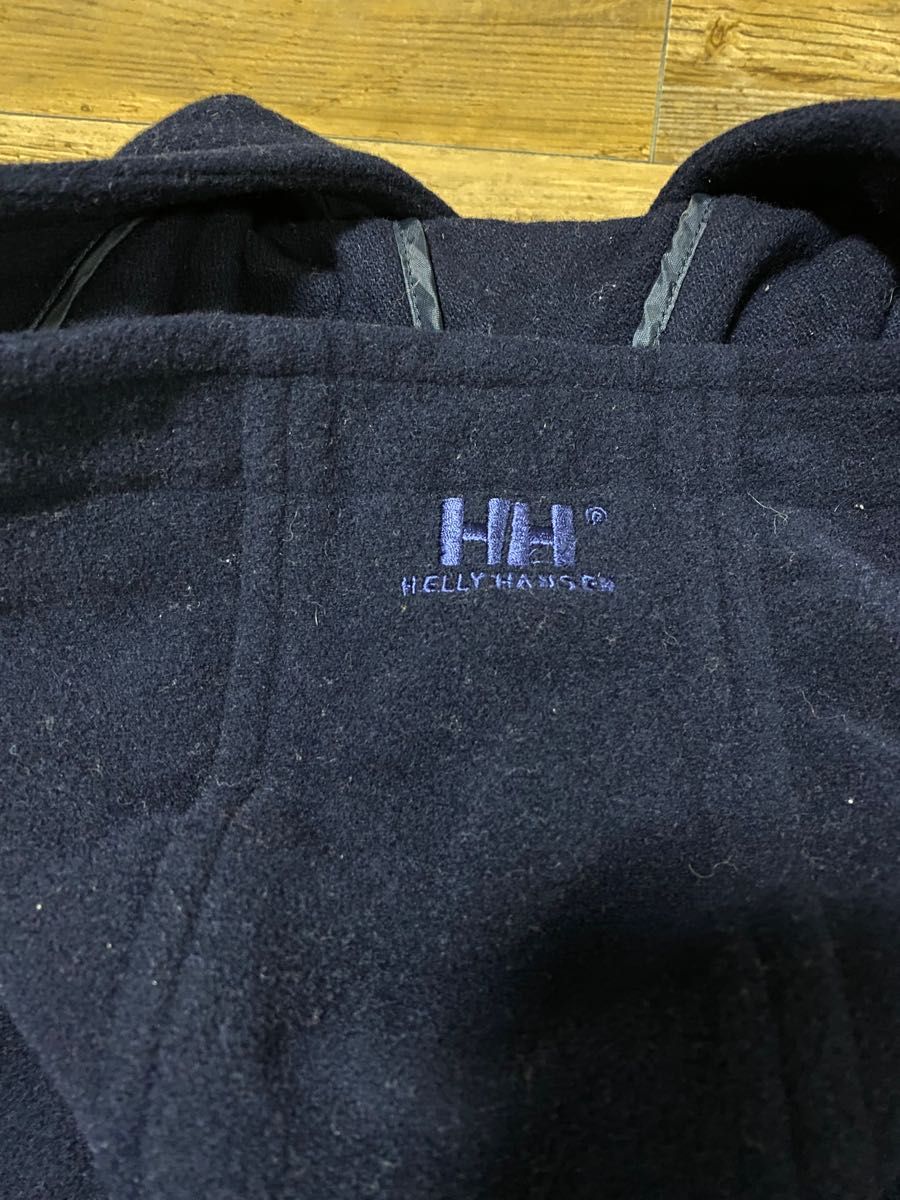 ヘリーハンセン　HELLY HANSEN  ダッフルコート　サイズＬ　ネイビー