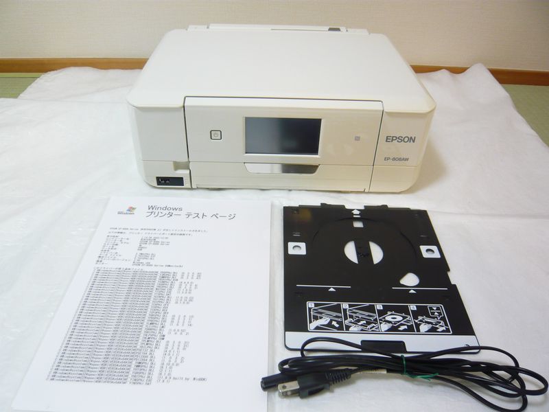 柔らかな質感の EP-808AW エプソン EPSON □ A4 □ プリンター