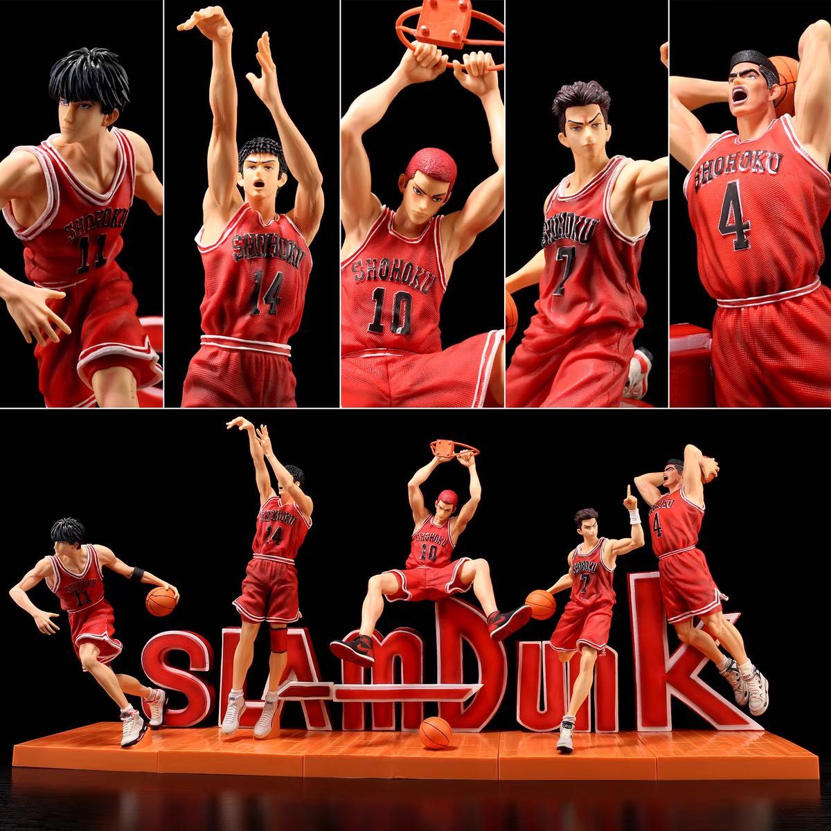 SLAM DUNK スラムダンク フィギュア 5体セット フィギュア コミック