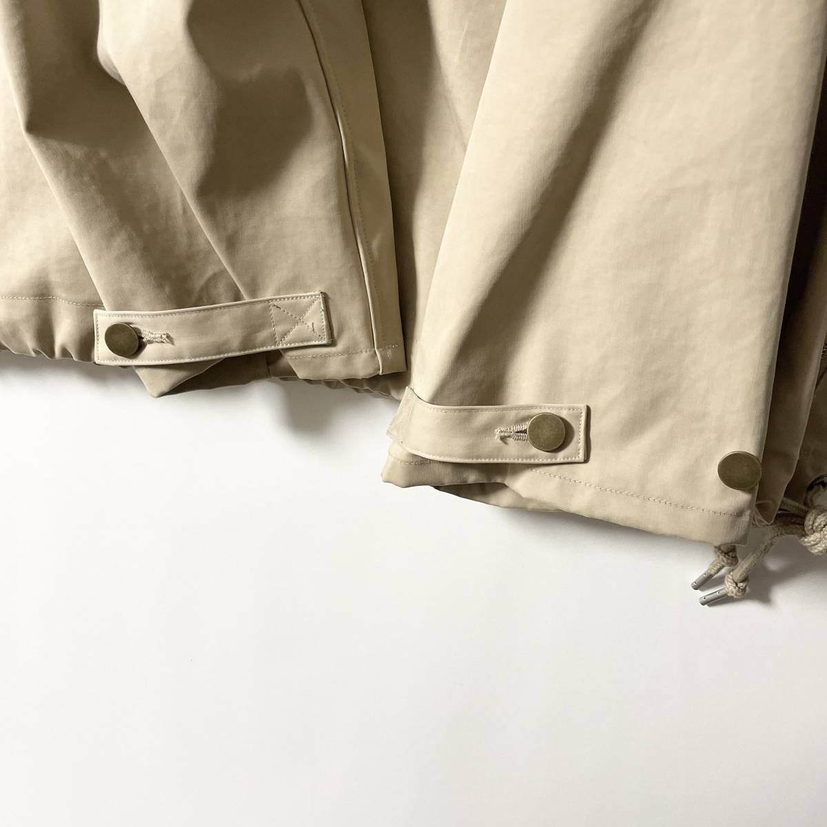 希少/レア】AURALEE -WASHED BONDING CLOTH LACE-UP HOODIE- size/3