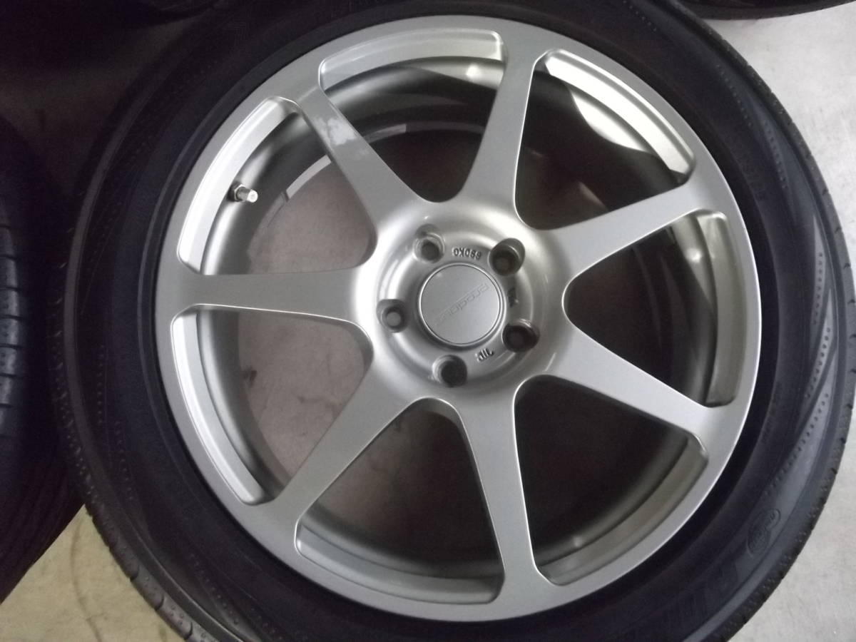 大流行中! 鍛造軽量ProdriveプロドライブGC-07J18インチOFF 50-7.5J