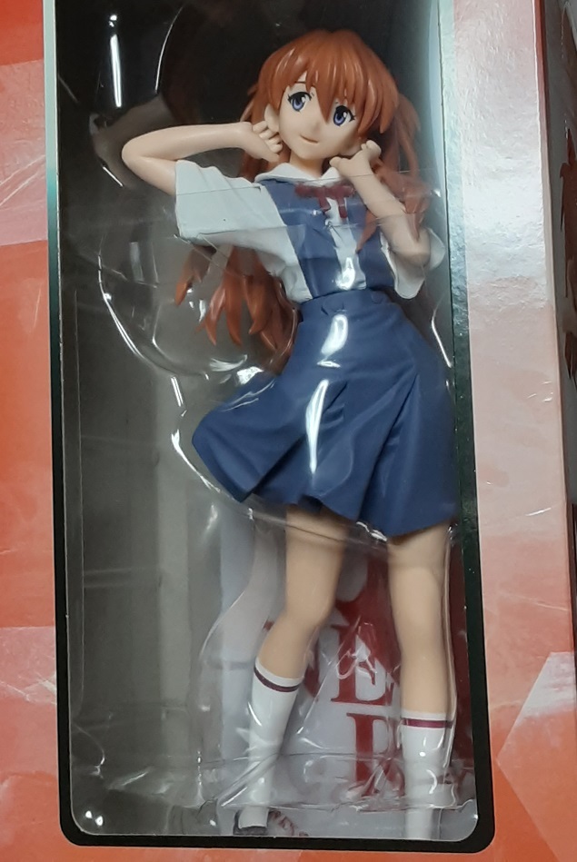 ヤフオク! - アスカ/プレミアム制服フィギュア【新世紀エヴァンゲリオン】