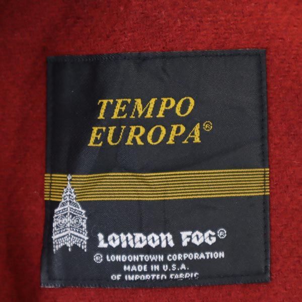 ロンドンフォグ USA製 2way ステンカラー コート モカベージュ系 TEMPO EUROPA BY LONDON FOG ライナー付き レディース 221219_画像9