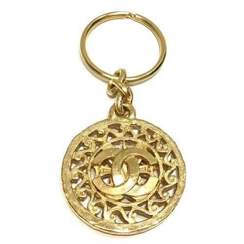 美品CHANEL】ヴィンテージ キーホルダー-