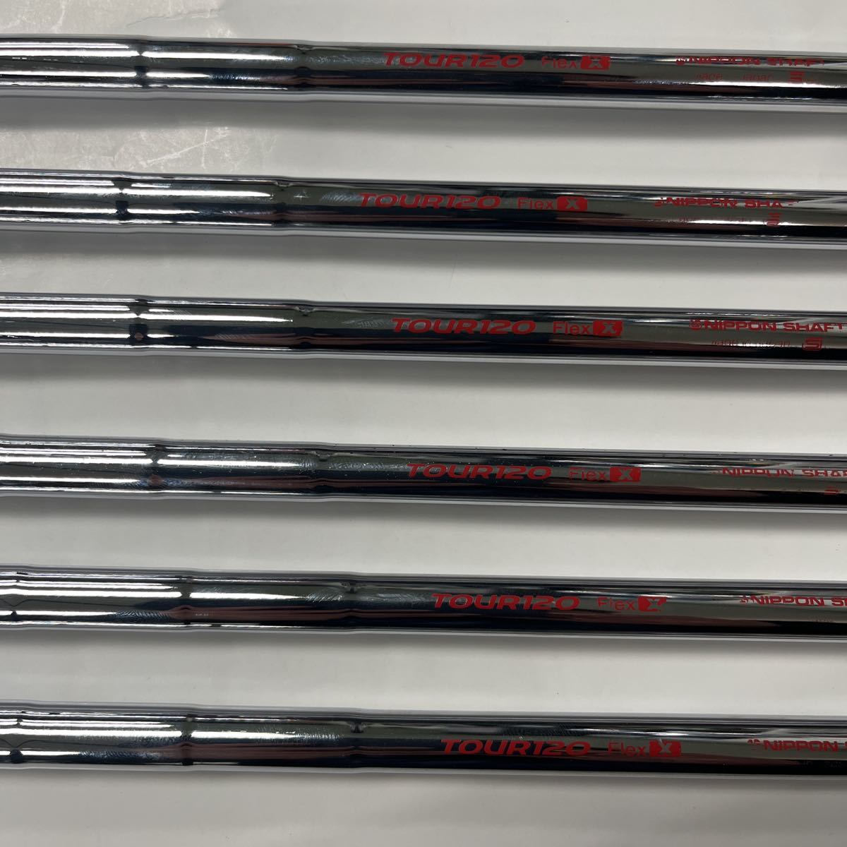☆★中古【MIURA CRAFTSMAN WORLD】三浦技研 CB-1008 #5〜Pw N.S.PRO MODUS3 TOUR120 Flex X 6本セット★☆_画像4