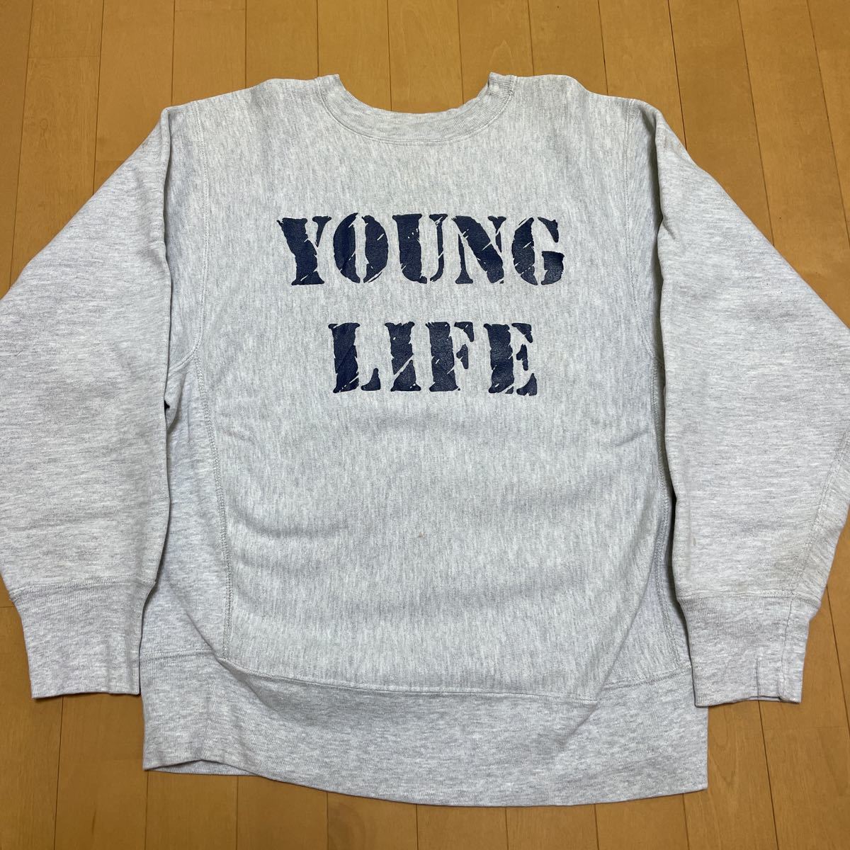 Young life 80s スウェット champion リバースウィーブ スウェット