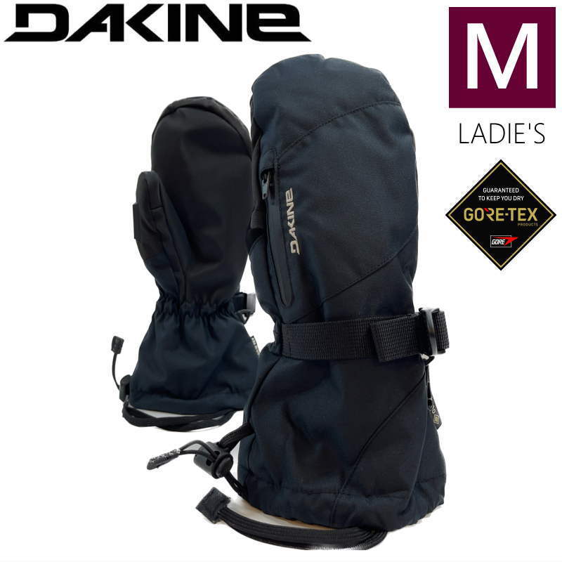 ◇21-22 DAKINE SEQUOIA GORE-TEX MITTEN カラー:BLK Sサイズ ダカイン スキー スノーボード グローブ 手袋