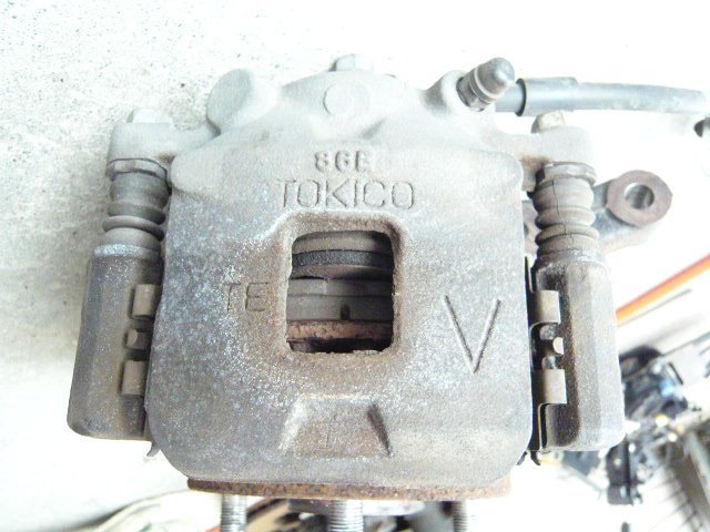  left front hub Palette MK21S H20 type T disk brake rotor caliper L