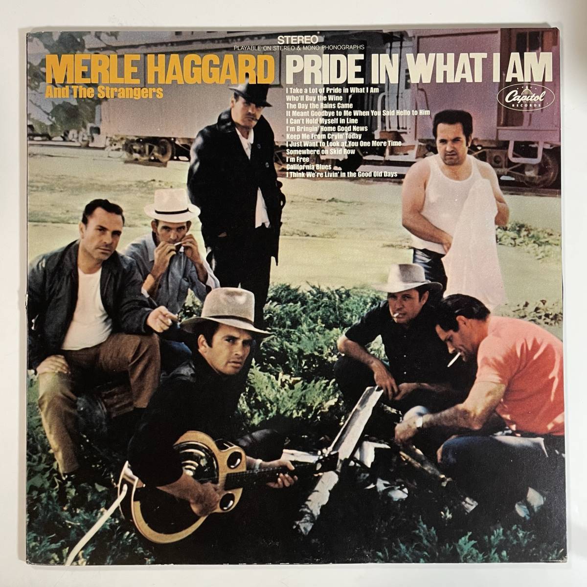 16326 【US盤★盤未使用に近い】 MERLE HAGGARD AND STRANGERS/PRIDE IN WHAT I AM_画像1