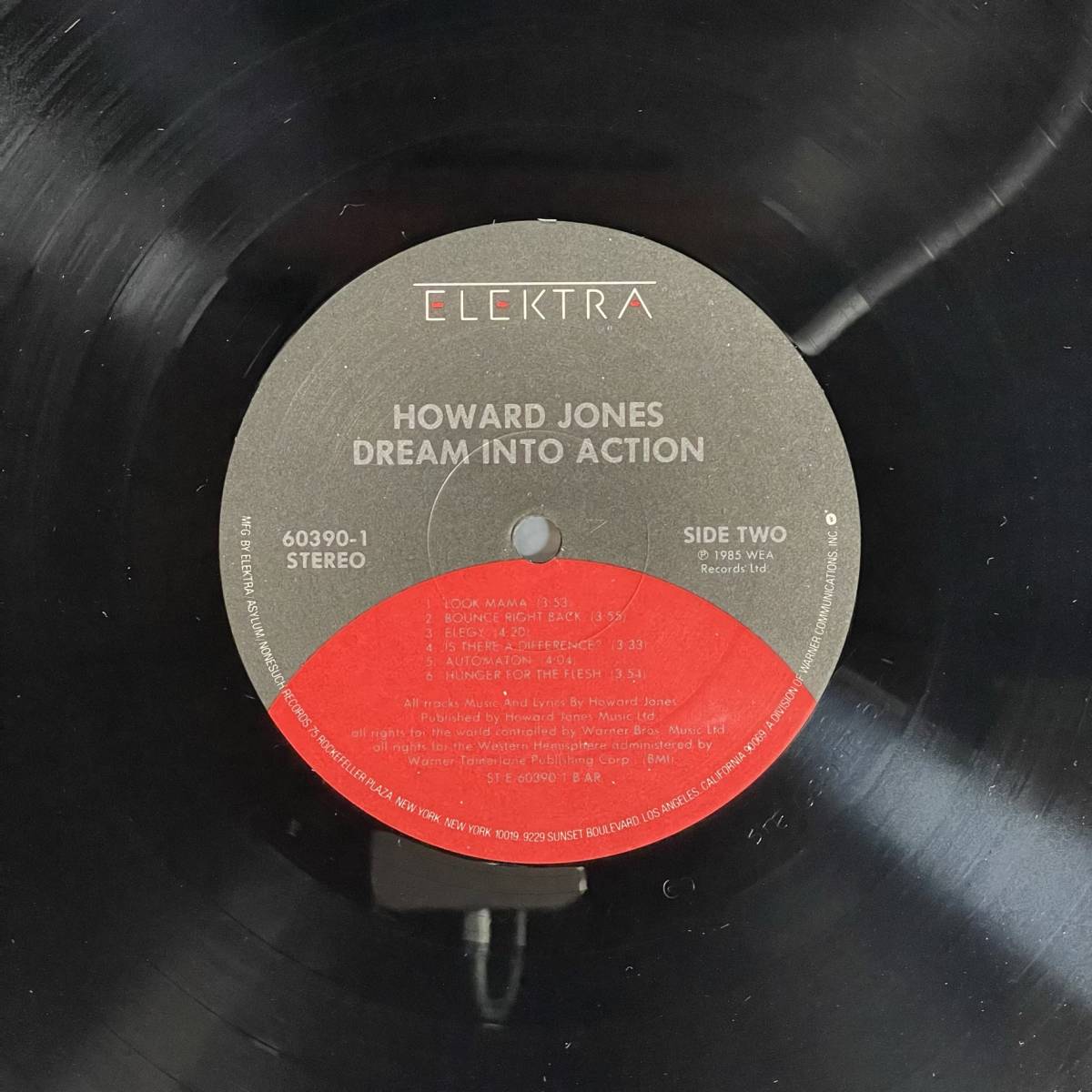 17677 【US盤★美盤】 Howard Jones/Dream Into Action_画像4