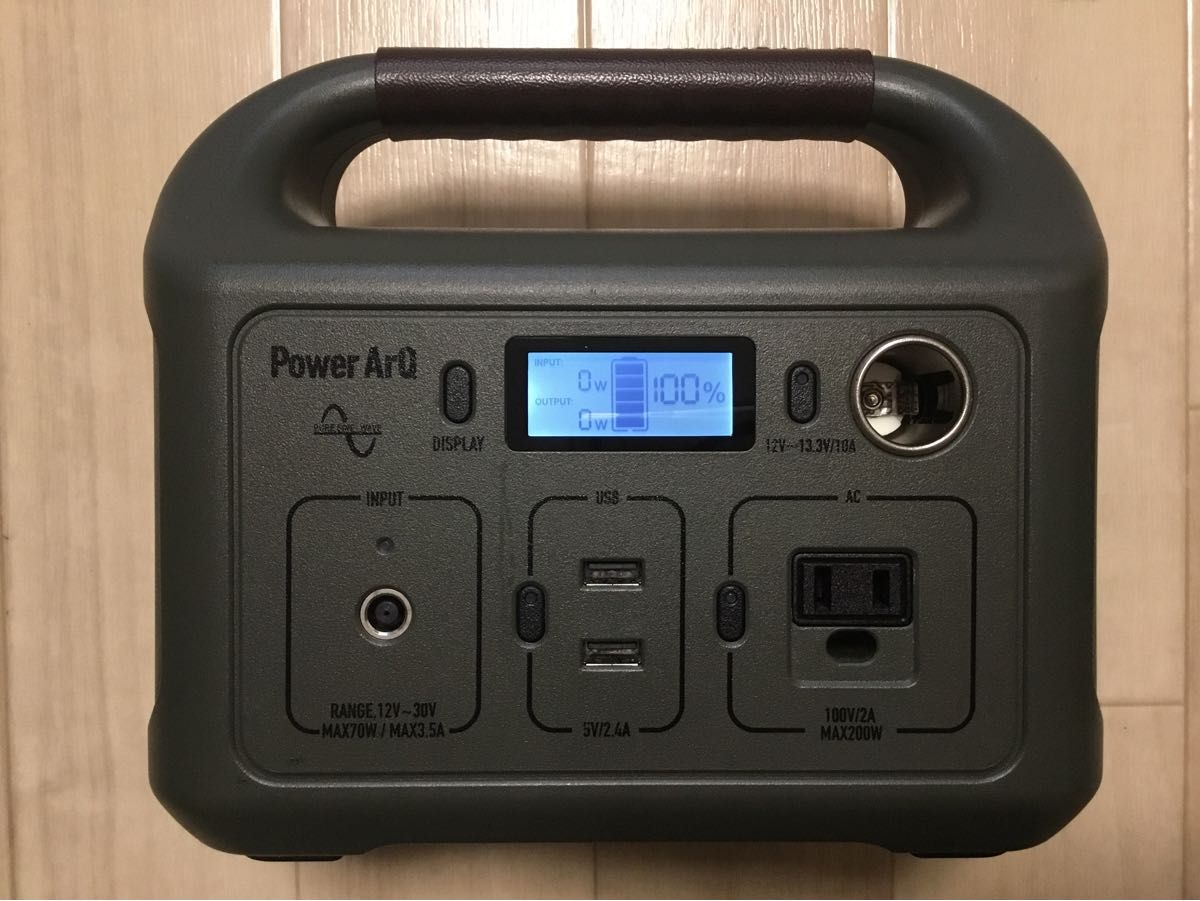 smart tap パワーアークPower Arq miniポータブル電源