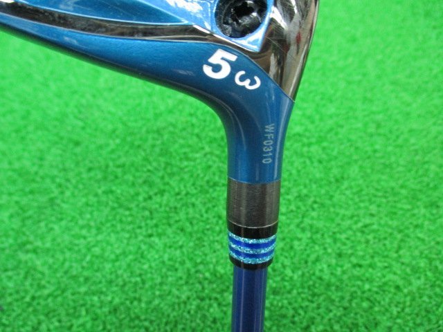 (中古)飛びカスタム wawoo(ワオ) RV-555 ブルー 5W(18°) WACCINE compo.(ワクチンコンポ) GR560 FW-SR カバーあり(今店)_画像5
