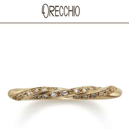 オレッキオ モナコ k18 ダイヤモンド イエローゴールド リング 指輪