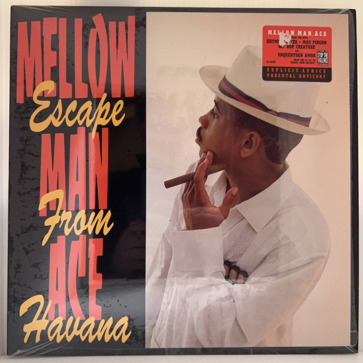 Hip Hop LP - Mellow Man Ace - Escape From Havana - Capitol - NM - シュリンク付