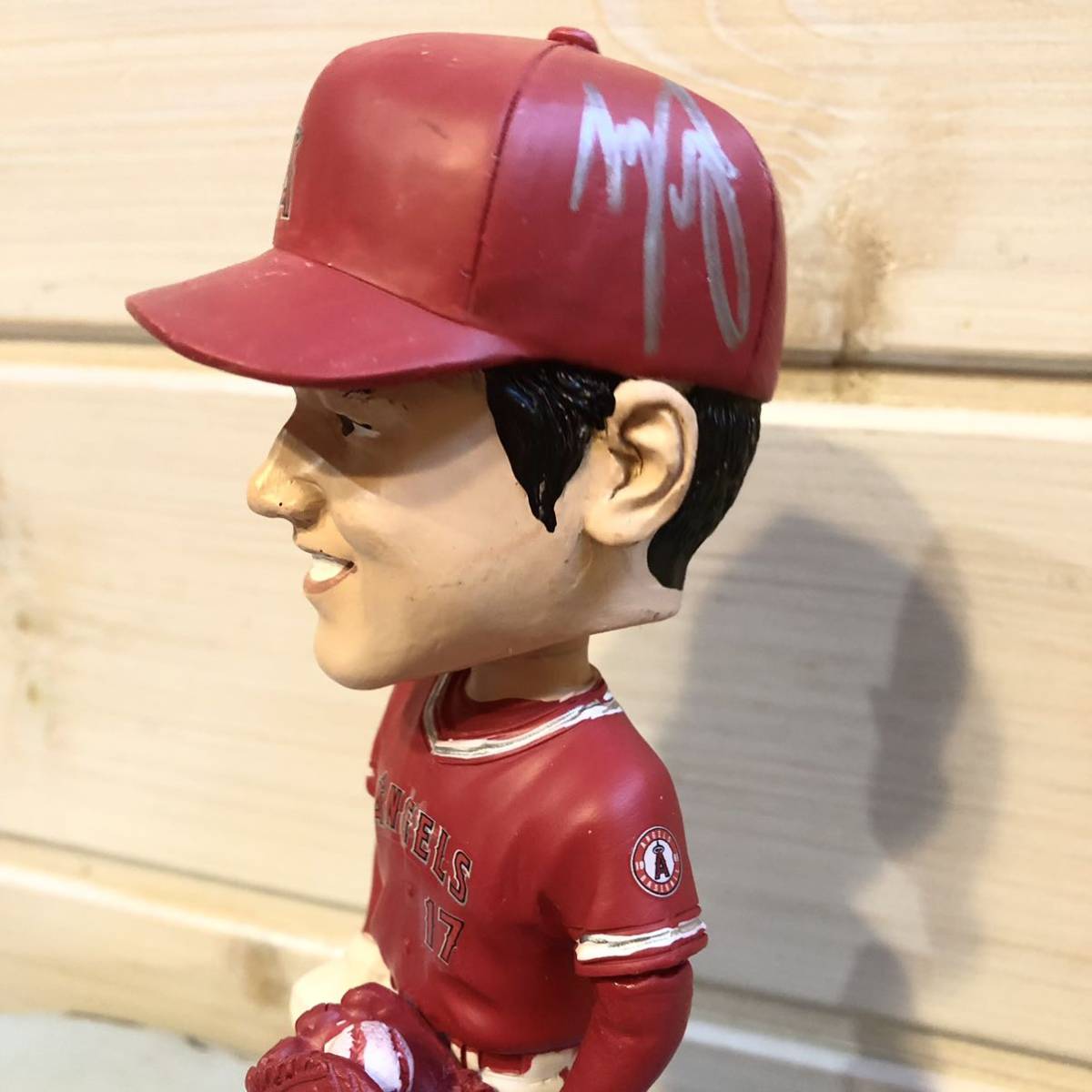 見事な 大谷翔平 ボブルヘッド人形 3体 エンゼルス観戦トートバッグ 2