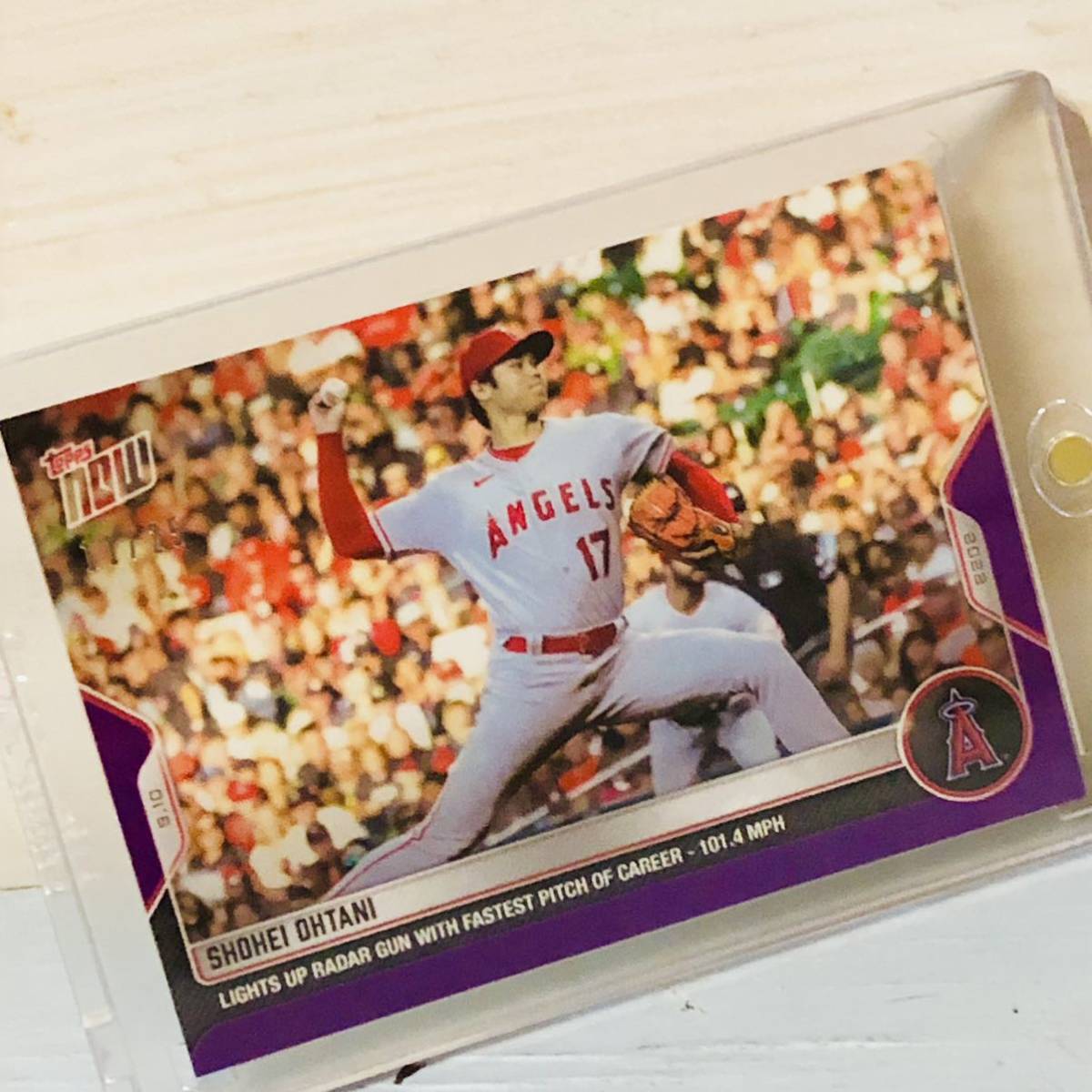 Topps 大谷翔平 2018 RC 二刀流 ブラックパラレル スポーツ選手