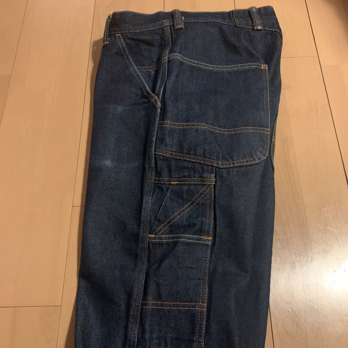 【Bluco Work Garment】インディゴ ペインターパンツ 日本製 デニム OL-024 レプリカ 13oz BLUCO .INC_画像6