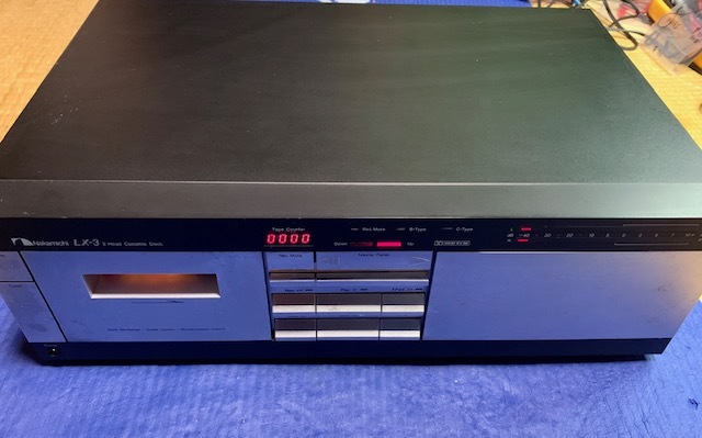 Nakamichi ナカミチ カセットデッキ LX-3 動作良好品 おまけ Owner's Manual & Service Manual EX1