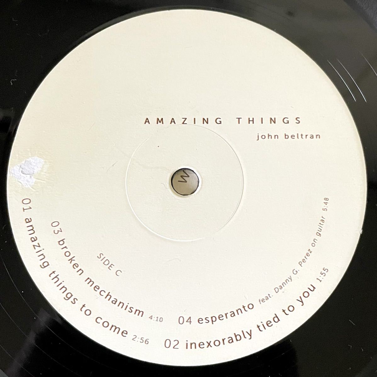 【AMBIENT】【TECHNO】John Beltran - Amazing Things / Delsin 98DSR/JBT-LP2 / 2 × VINYL LP / Netherlands_画像5