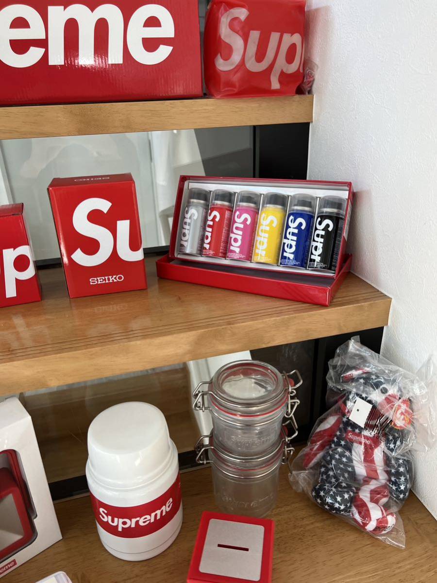 Supreme 13点セット コラボグッズ 小物 シュプリーム ボックスロゴ ツールボックス セイコー