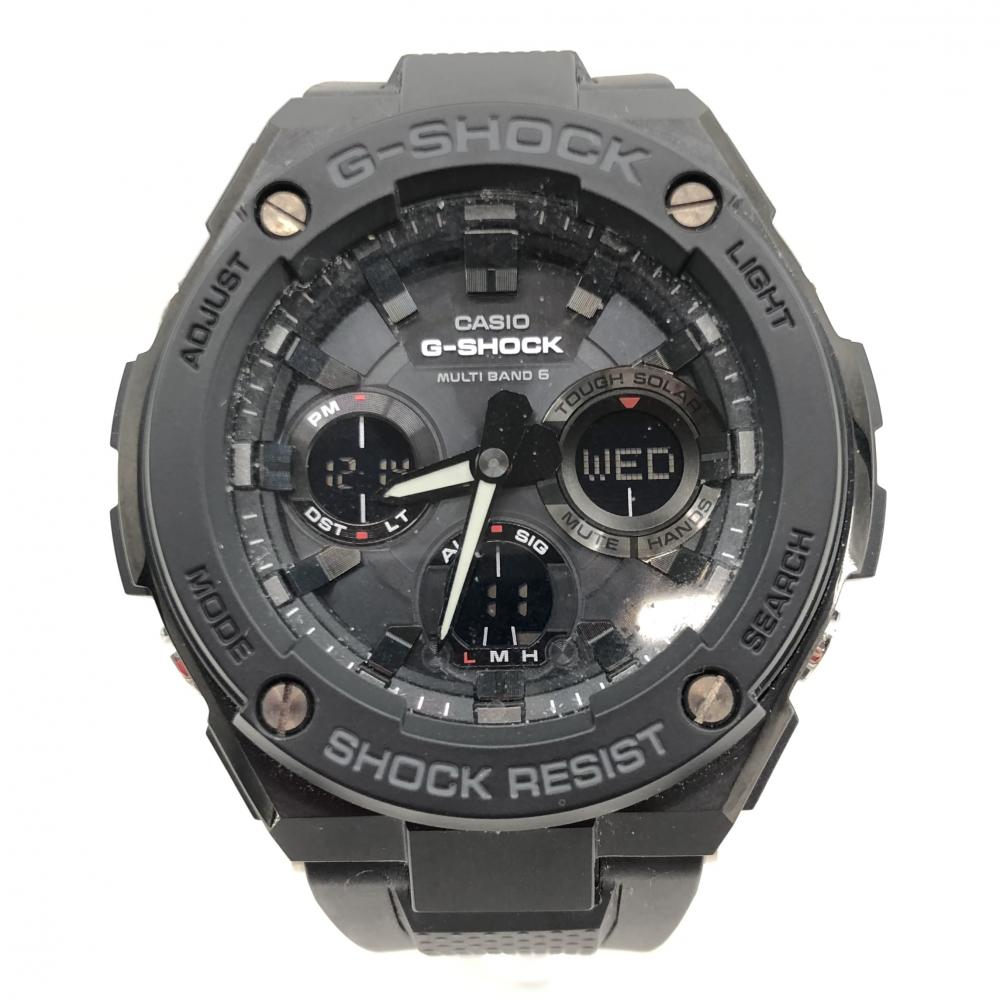 最高の 【中古】G-SHOCK GST-W100G 1BJF 腕時計 ブラック ジーショック