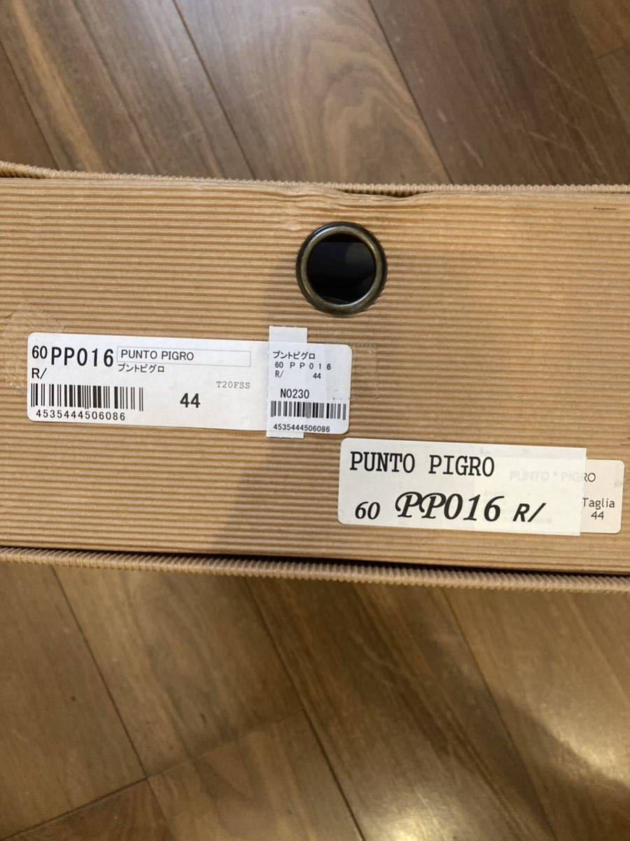 ダブル/ミストブルー 36750円 Punto Pigro 42 26.5cm〜27cm スエード
