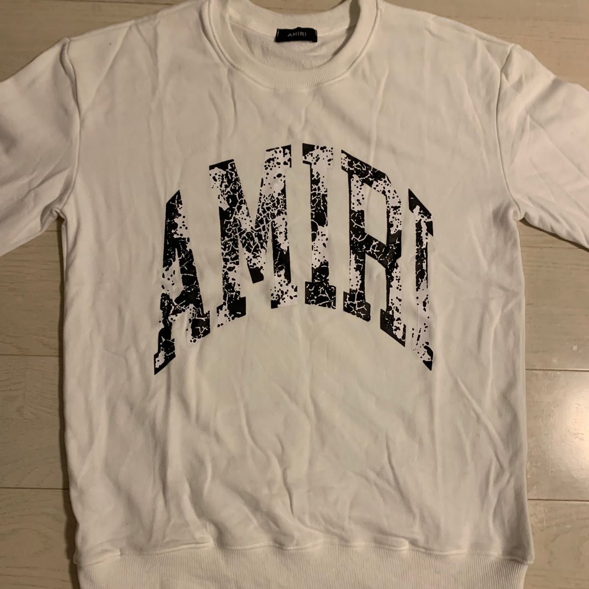 代引不可 エイチアンドエム ガイコツ AMIRI オーバーサイズ ロゴ