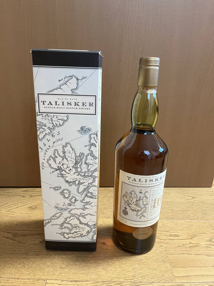 再再再..販 タリスカー10年 マップラベル 古酒 ウイスキー - 通販