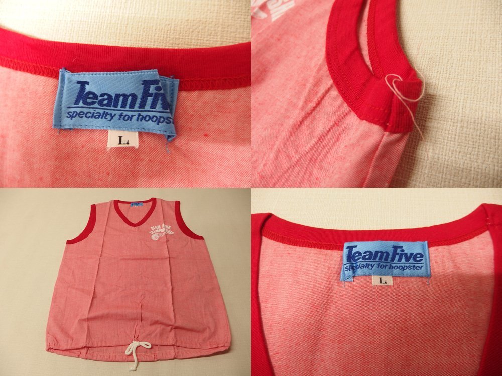 1220395s[Team Five basketball sport wear together 7 point ] team five / lady's / men's / long-term storage unused goods 