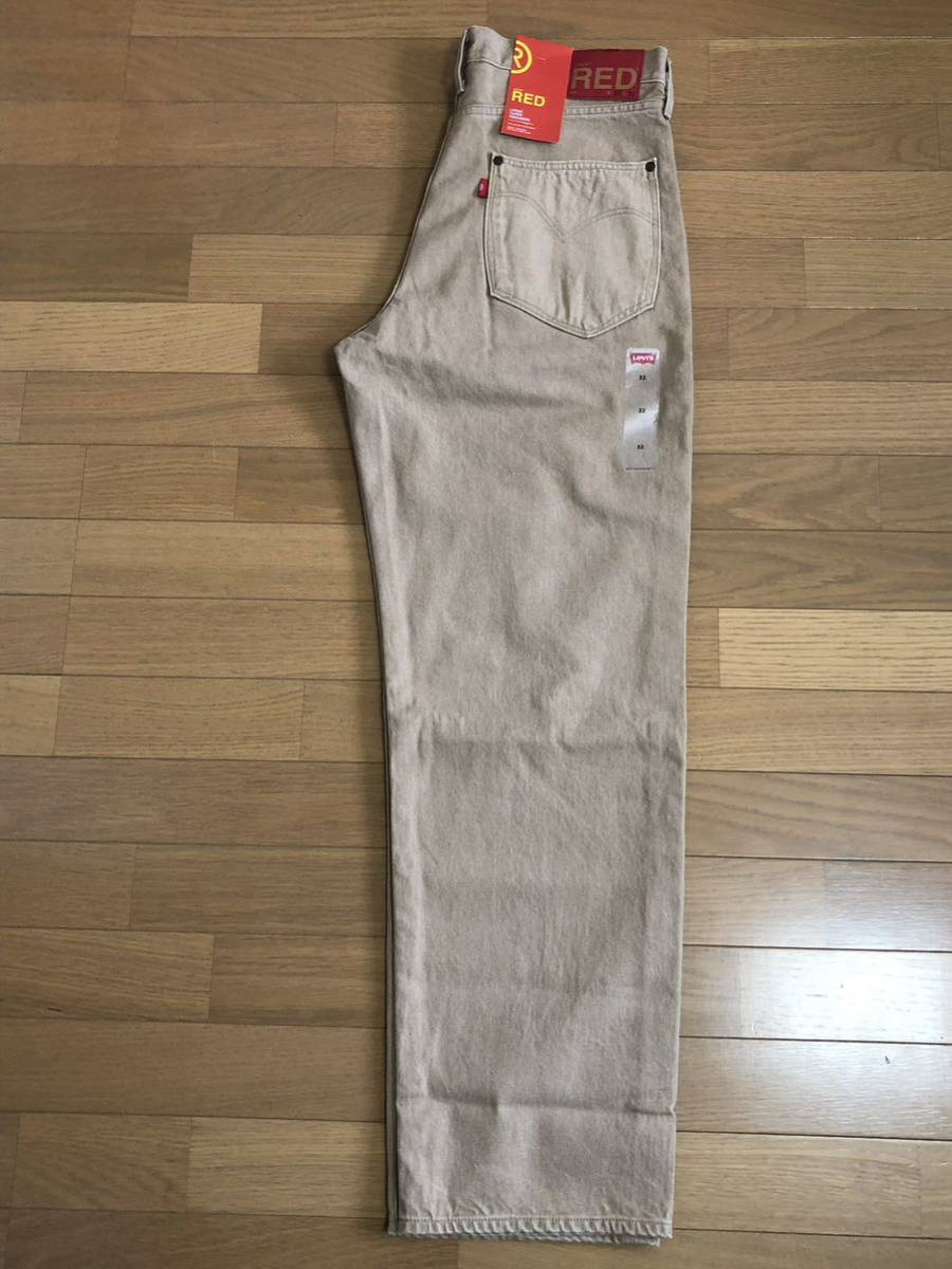 Levi's RED LOOSE TAPER TROUSERS SACRAMENTO SANDS W32 L32_画像2