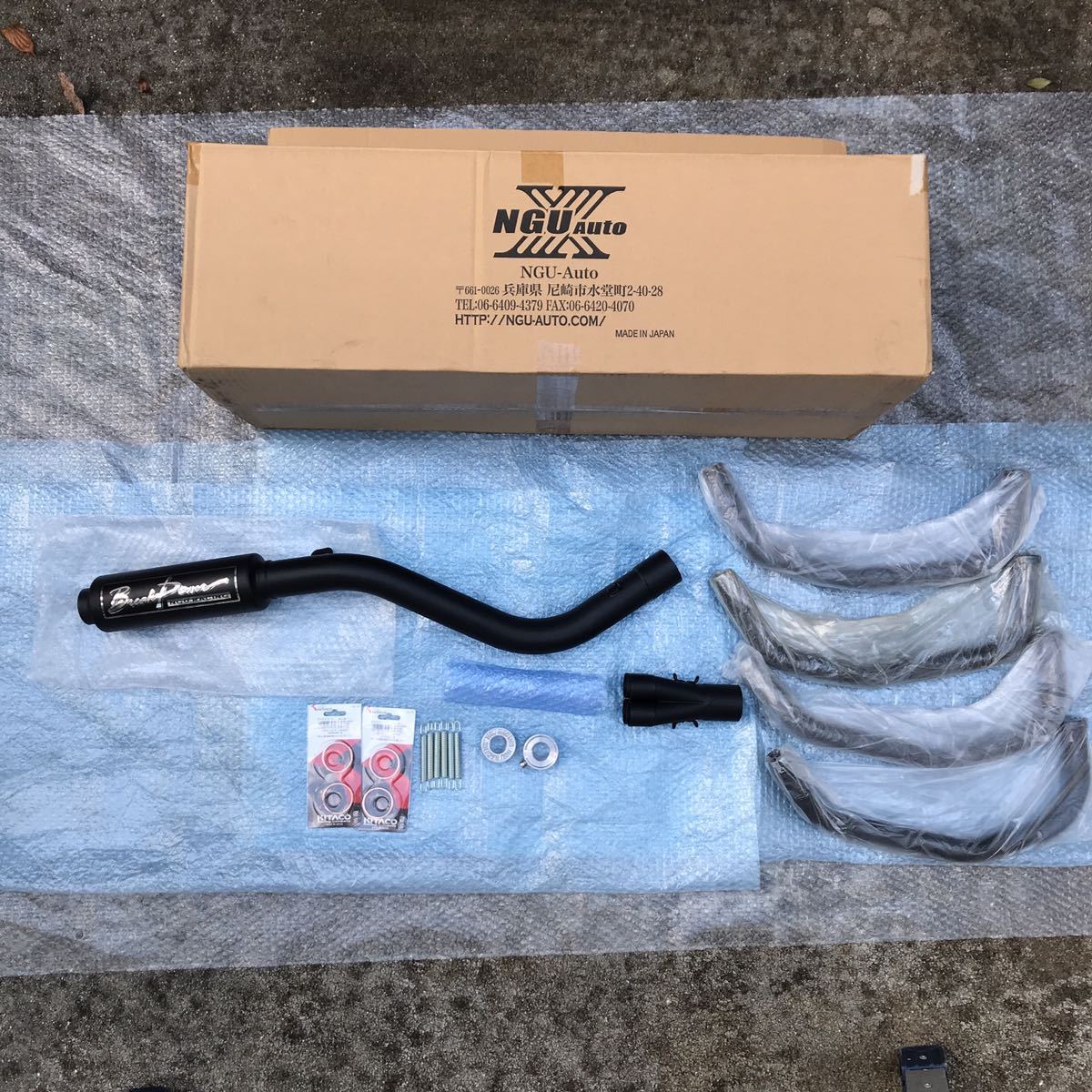 人気商品!! cbxマフラー 100限定 nguオート 新品
